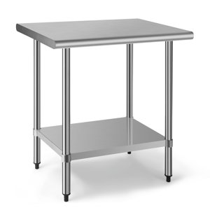 TUSY Stainless Steel Commercial Kitchen Prep & Work Table 24