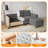 Harkeerat 78" Upholstered Sofa Couch-1065054577