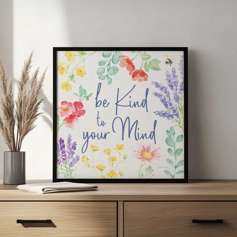«Fresh Floral V» par Beth Grove, reproduction d'art, H 20 po x l 20 po, Doré
