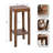 Avaria Square Tiered Wood Drink Table-1750662797