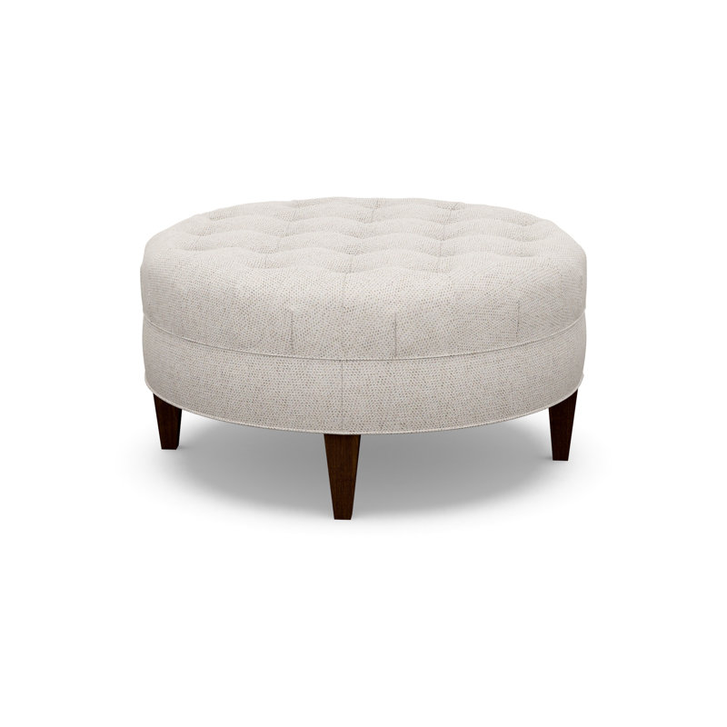 Round Ottoman, 5246-70, Walnut
