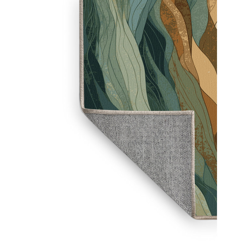Tapis Starry Tranquility, Carré 3 pi