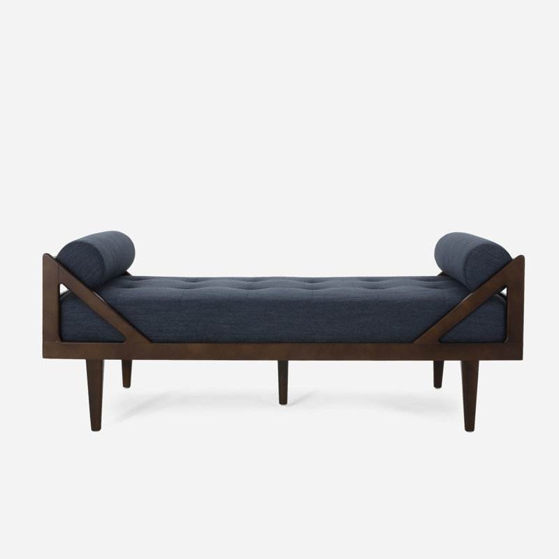 Tuft Bench, Navy Blue