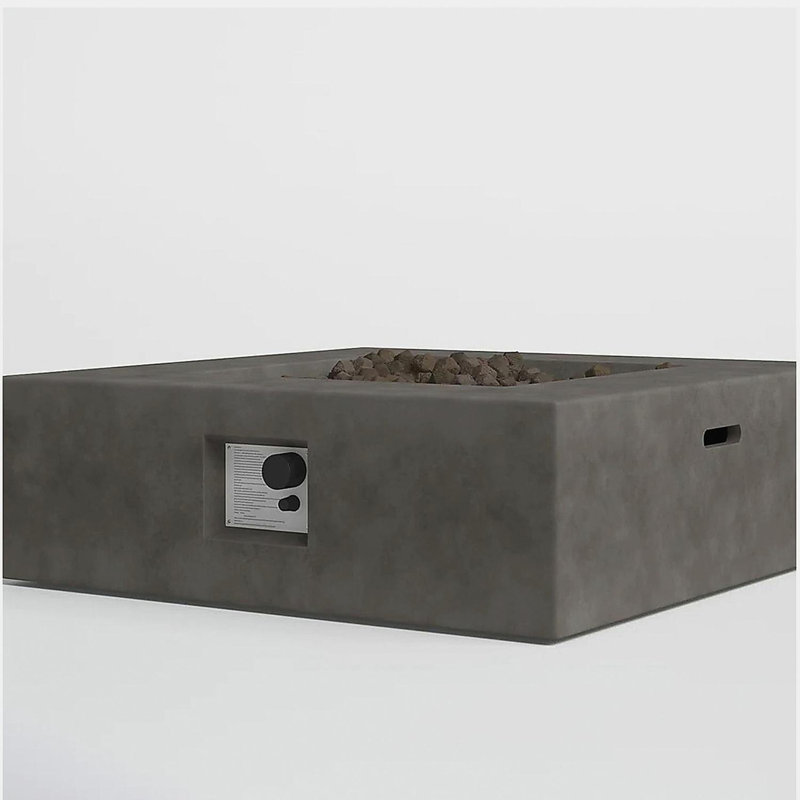 Concrete Outdoor Fire Pit Table