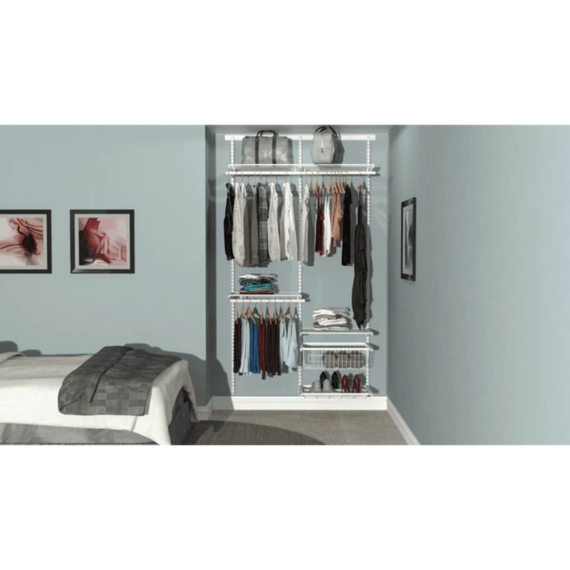 Brynner Stainless Steel Wardrobe