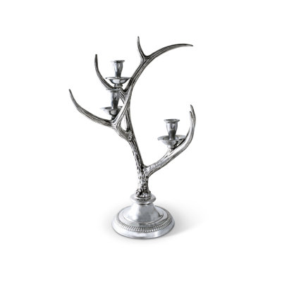 Grand candélabre en bois de cerf Antler