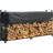 Ultra Duty Firewood Rack with Cover-9841612