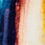 Tapis orange / bleu / mauve Hans-1254108323