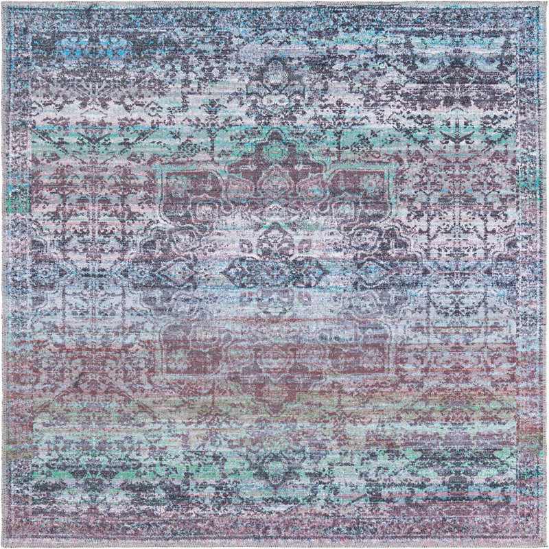 Ashington Oriental Indoor Rug, Square 5'3" x 5'3"