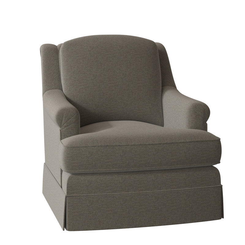 Milan 35.5" Wide Armchair, 3152 Putty, Swivel