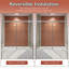 Porte de baignoire coulissante semi-sans cadre-127317908