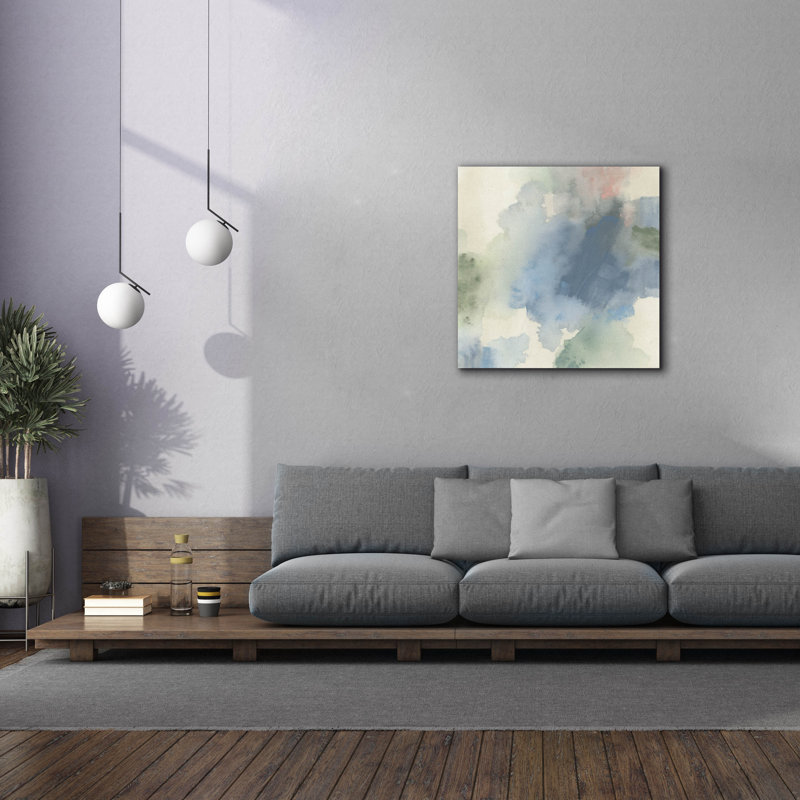  «Cloud Marble 2» par June Erica Vess, art mural sur toile, 37 po x 37 po
