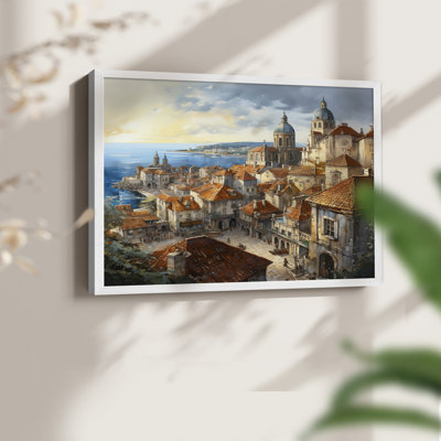 Landscape Series-LXXVIII -Framed Print - Restickable