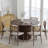 Solid Wood Dining Table Round Pedestal Kitchen Table-1964378737-1964378748