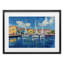 «White Bateaux in Colorful Port», impression par Franklyn Gregory-649714004-649714007