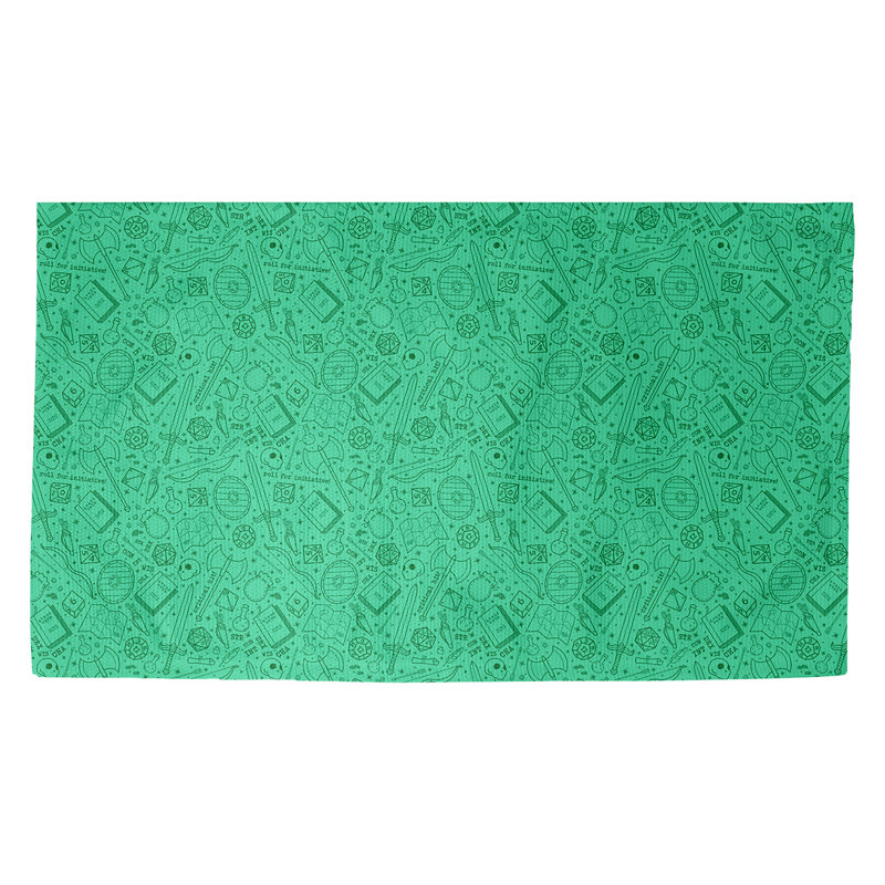 Tapis de zone verte rpg Avicia, Rectangle 2 pi 2 po x 3 pi 4 po