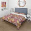 Ensemble de housse de couette Golden Chevron III - Midcentury-109173178