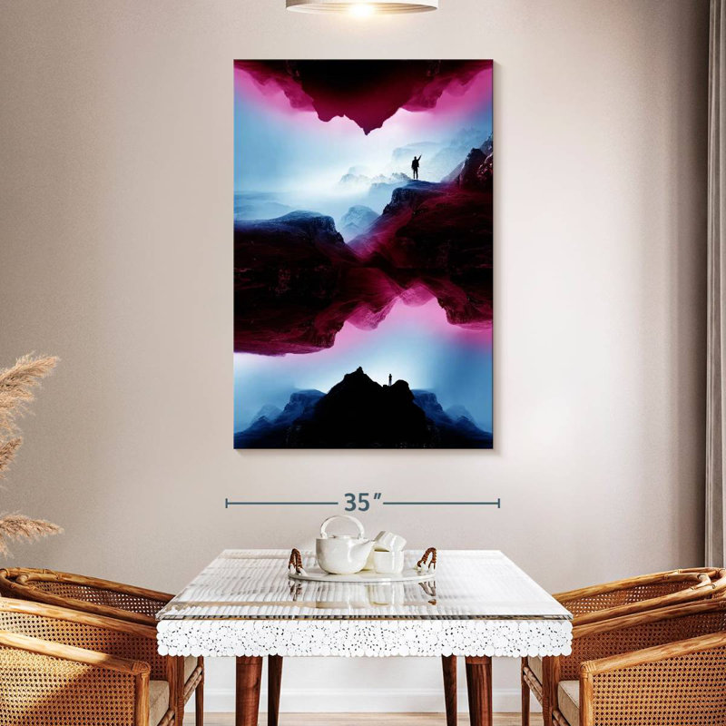 Avery Violet Learning From The Past, 51" H x 34" W