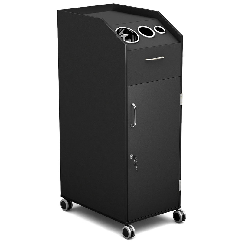 89cm H x 30cm W Utility Cart with Wheels