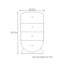 Commode en bois moderne et créative-109243739