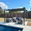 13,12 pi L 9,84 pi. Pergola en aluminium avec auvent