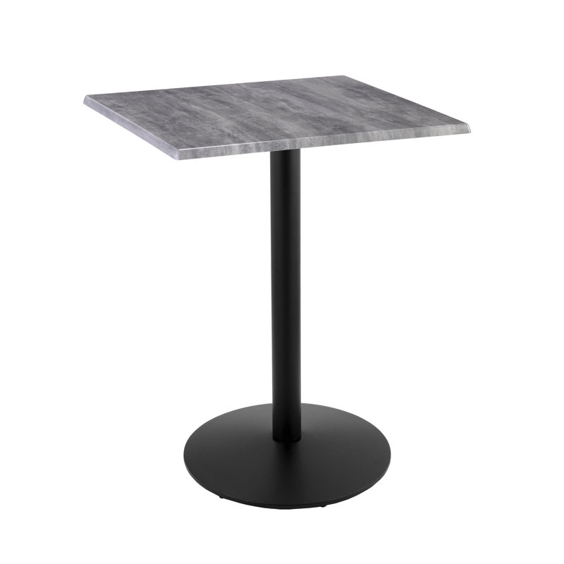 42" Tall, Indoor/Outdoor Table, Graystone, 30" L x 30" W
