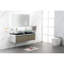 Lavabo vasque de salle de bain ovale 24 po x 14 po - ABS bleu, installation au-dessus du comptoir, hygiénique, vidange rapide 24 po Support d'évier rectangulaire, surface lisse, drain rapide