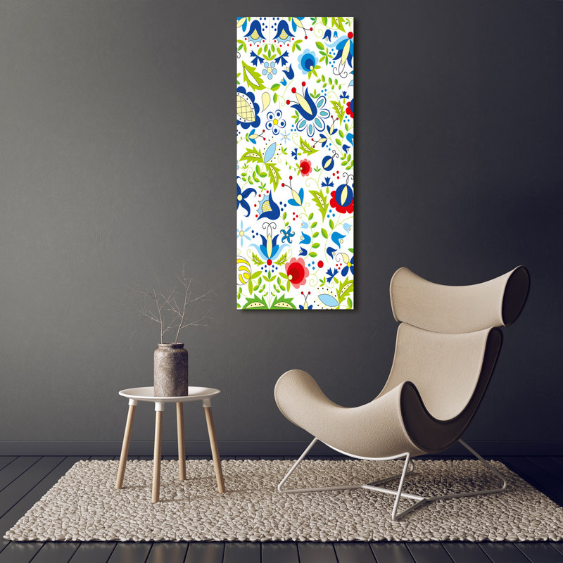 Ethnic Pattern - Wrapped Canvas Print