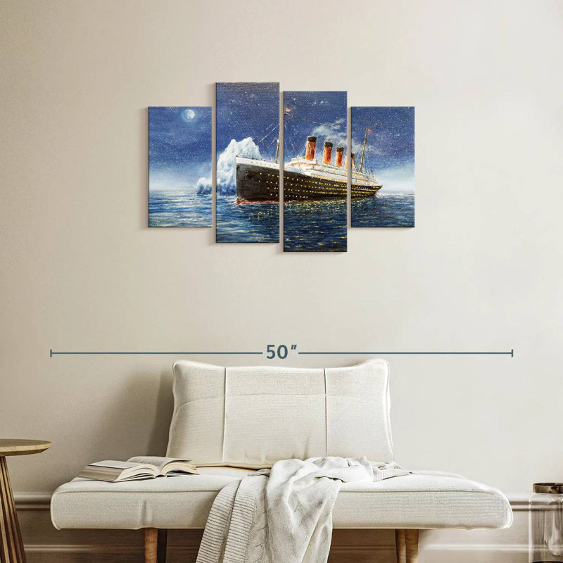 Mehar Titanic, 22" H x 36" W