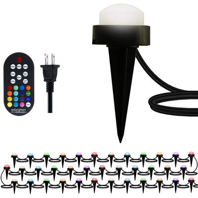 Bronze Plug-in Integrated LED Metal Pathway Light