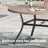 6-Person Round Patio Dining Set With Stackable Chairs-1948938039