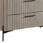 Commode 4 tiroirs - Taupe-1467689132