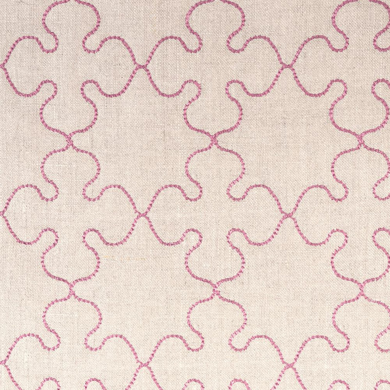 Linen Blend Fabric, Rosehips