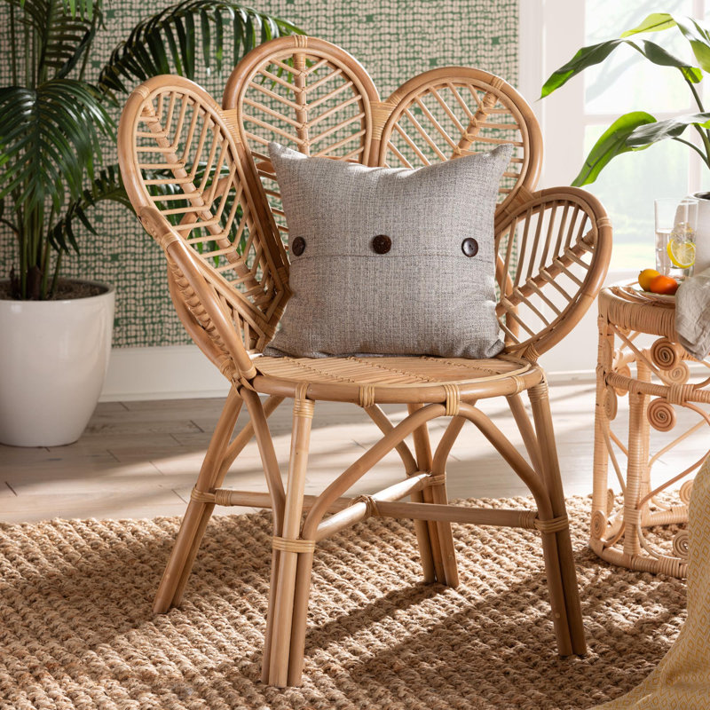 Briette 29.5'' Rattan Wide Armchair