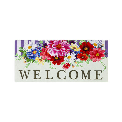 Lohgan Non-Slip Floral Doormat