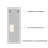 Full Length Mirror Lighted Vanity Body Mirror LED Mirror Wall-Mounted Mirror Big Size Rounded Corners, Bedroom,Living Room,Dressing Room Hotel