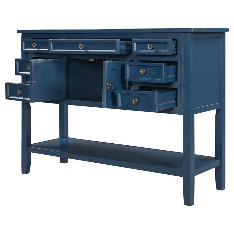 Table buffet Chidera, Bleu marine