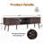 Mid-Century Modern TV Stand for TVs up to 70" with Fluted Wood and Cable Management-629510020
