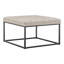 Repose-pieds capitonné en métal de 28 po avec plusieurs options de tissu-668632404