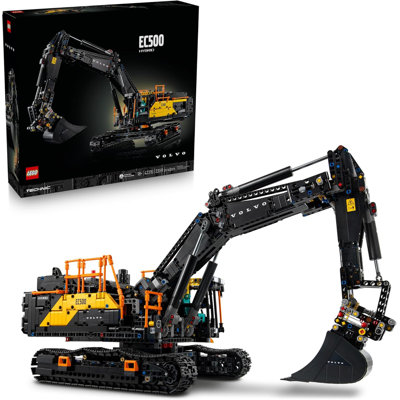 LEGO Technic Volvo EC500 Hybrid Excavator Building Set, 2359 Pieces, For 18+