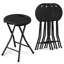 Ensemble de 4 tabourets pliants pour adultes portatifs, sans dossier 18,7 pouces, tabourets pliables et robustes avec poignée pour comptoir de cuisine-1765707000