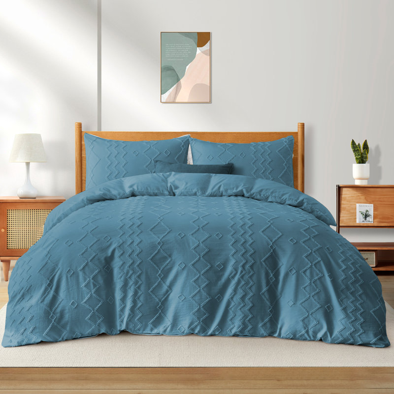 No Duvet Cover, Queen, Navy