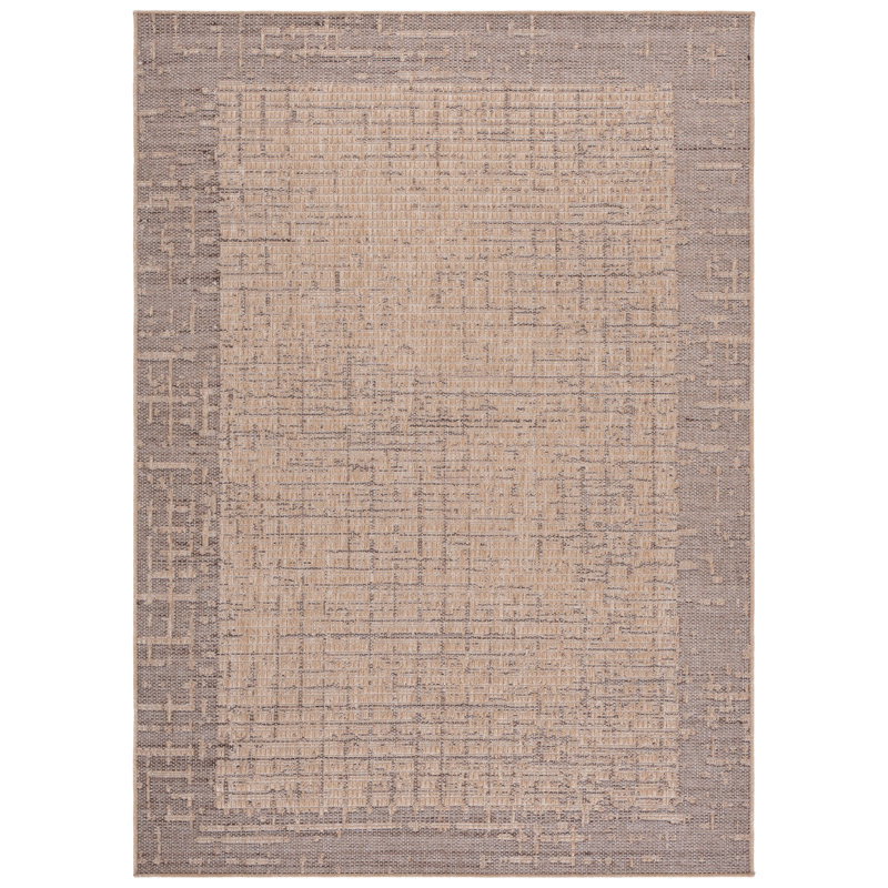 Deelynn Performance Performance Abstract Rug, Rectangle 5'3" x 7'6"