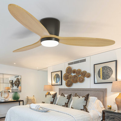 52 po Ventilateur de plafond encastré Smart Dimmable