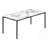 Table Set, 3Pcs Set, Metal, Contemporary