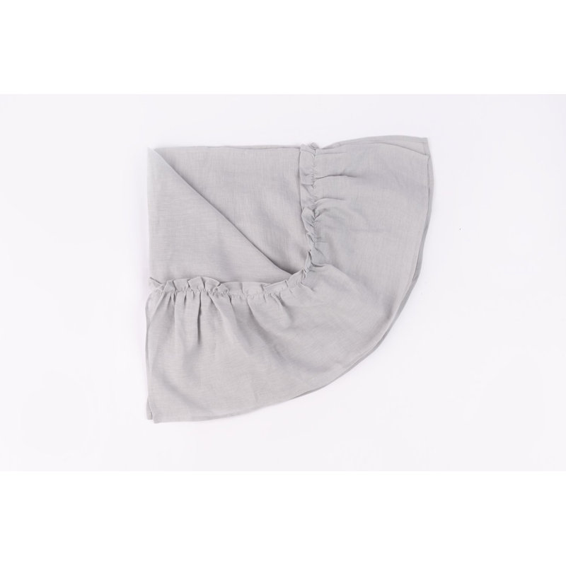 Housse de couette 100% lin Calie - très grand, Housse de couette très grand, Gris platine