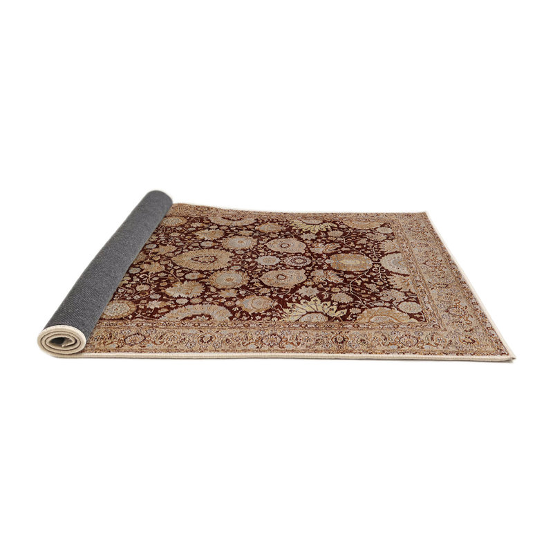 Tapis oriental brun Styreman, Rond 6 pi