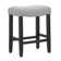 Ileana Upholstered Counter Stool with Solid Wood Frame