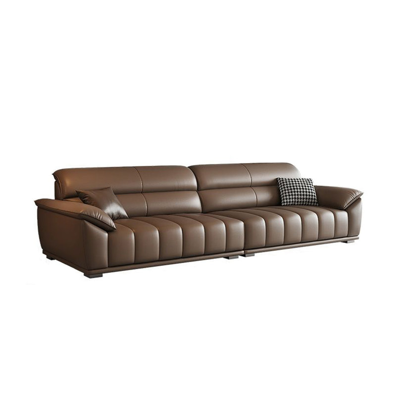Modern minimalist piano key sofa, 35.43" H x 133.85" W x 35.43" D