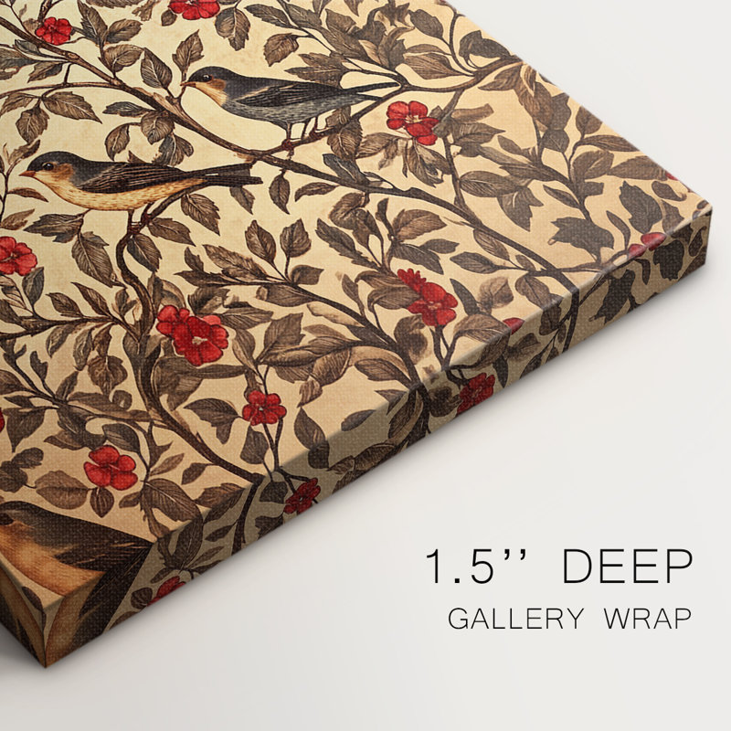 Collection sur toile de la première classe de la collection CLxxxx de William Morris - Prêt à accrocher, H 18 po x l 12 po